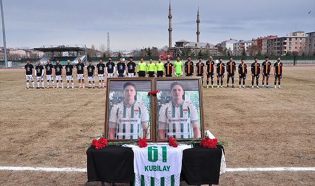 Kars 36 Spor futbolcusu Kubilay Kaan Kundakçı'yı andı