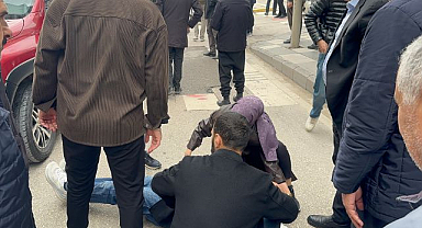 Karşıya geçmek isterken canından oluyordu!