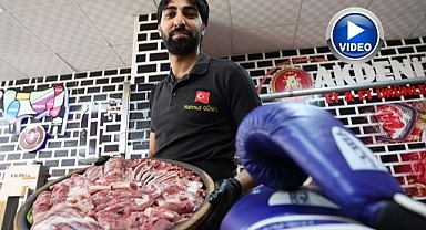 Kasap önlüğünden şampiyonluk kürsüsüne