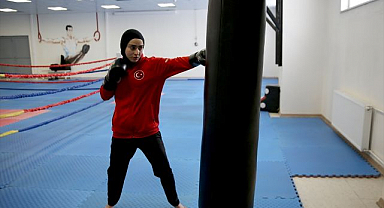 Kick boks dünya şampiyonu Korkmaz zirveye odaklandı
