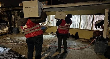 Kızılay'dan ihtiyaç sahiplerine gıda desteği