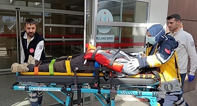 Kontolden çıktı direğe çarptı! 