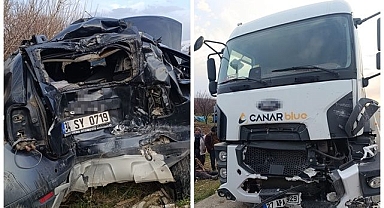 Kontrolden çıkan kamyon can aldı!