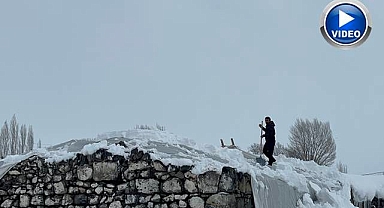 Köylerde ahırlar için seferber oldular 