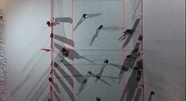 Kurumlar arası kar voleybolu heyecanı