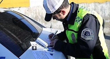 Makas atan sürücüye yüklü miktarda ceza