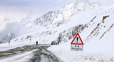 Meteoroloji'den Erzurum'a çığ uyarısı