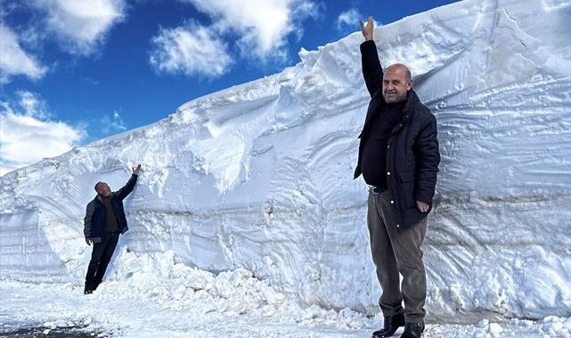 Metrelerce kar altında ulaşım seferberliği