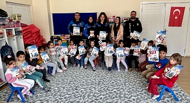 Minik öğrencilere güvenlik eğitimi