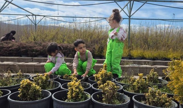 Minikler doğayla buluştu   