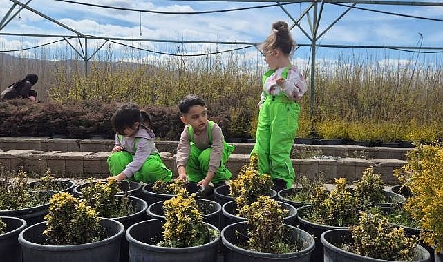 Minikler doğayla buluştu