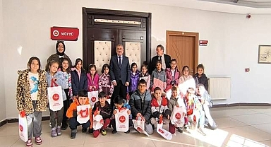 Miniklerden Müftülüğe ziyaret   