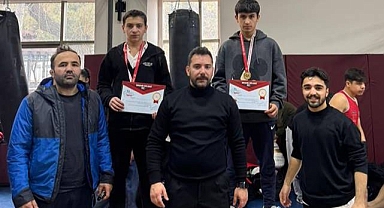 Muay Thai İl Şampiyonası'nda derece elde ettiler