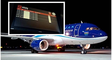 Nahçıvan uçağı 71 yolcusuyla Iğdır'a indi