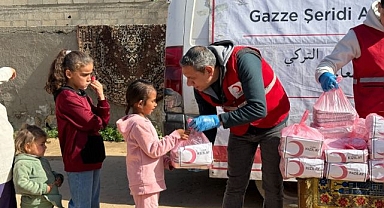 Öğrenciler Gazze için tek yürek oldu