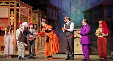 Oyuncuların dünya tiyatro gününü kutladılar