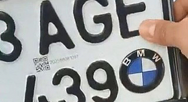 Plakayı kalemle değiştiren sürücüye ağır fatura