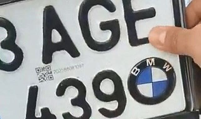 Plakayı kalemle değiştiren sürücüye ağır fatura