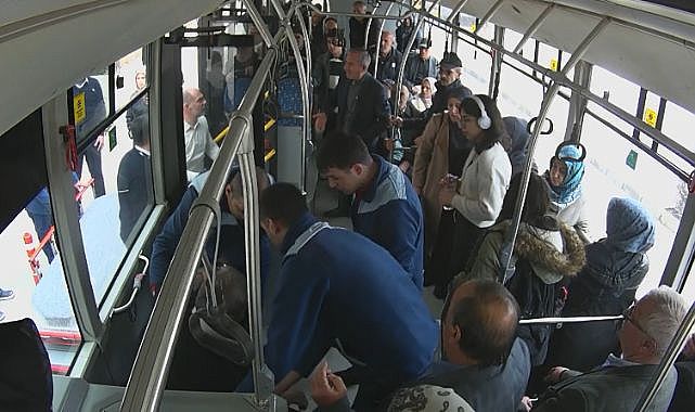 Rahatsızlanan yolcu için seferber oldular!