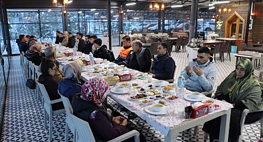 Şehit aileleri ve gaziler iftarda buluştu