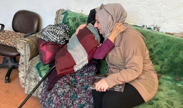 Şehit ve gazi aileleri ile yaşlılar ziyaret edildi