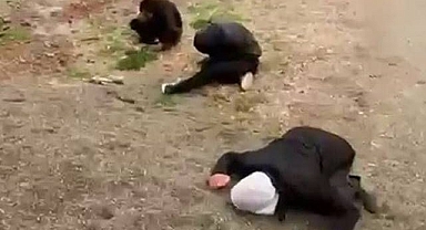 Sokak ortasında şok görüntü: 3 kişi fenalaştı