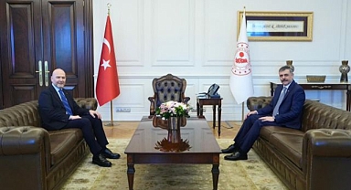 Soylu’dan İçişleri Bakanı Çiftçi’ye ziyaret