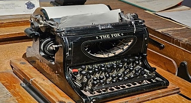  Tarihi daktilo geçmişe ışık tutuyor   