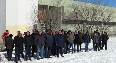 Taş ocağına halk tepkisi