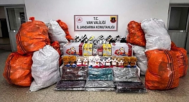 Tonlarca kaçak malzeme ele geçirildi!