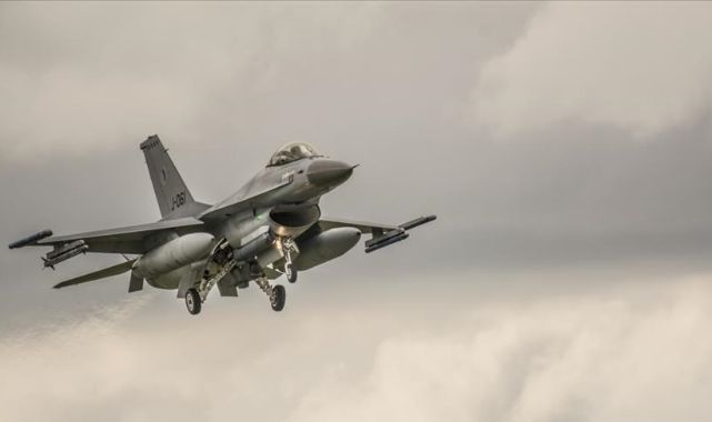 Türkiye'nin gönderdiği F-16'lar KKTC'de   