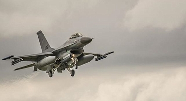 Türkiye'nin gönderdiği F-16'lar KKTC'de   