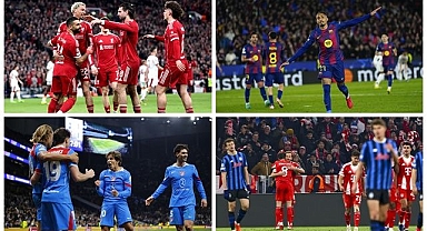 UEFA Şampiyonlar Ligi'nde çeyrek finalistler belli oldu   