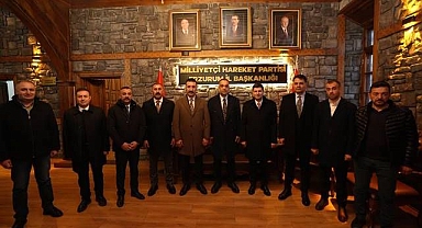 Ülkü Ocakları Genel Başkanı Ahmet Yiğit Yıldırım Erzurum'da