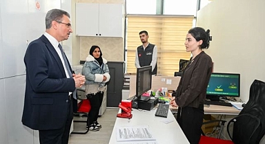 Vali Baruş göç çalışmalarıyla bilgilendirildi