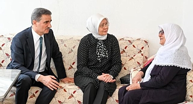 Vali Baruş’tan bayramda vefa ziyaretleri