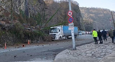 Yamaçtan gelen tehlike tırı vurdu
