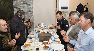 Yürekleri ısıtan iftar   