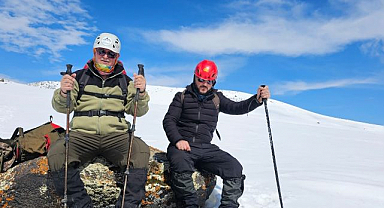 Zirvede kahve molası doğayla buluştu