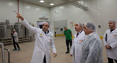 10 ton kapasiteli bal üretim tesisine ziyaret