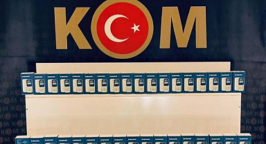 35 kaçak cep telefonu ele geçirildi   