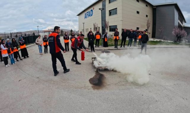 AFAD gönüllülerine yoğun eğitim