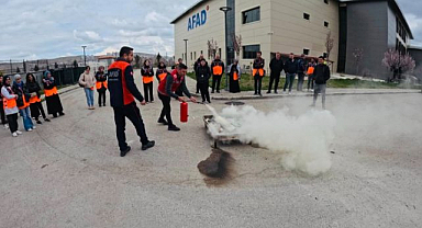 AFAD gönüllülerine yoğun eğitim