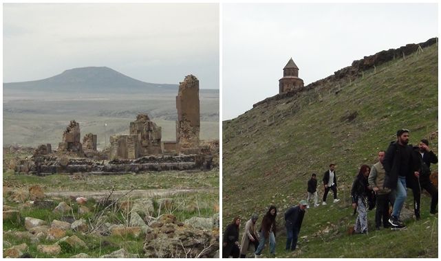 Ani Ören Yeri’ne yoğun ilgi Ziyaretçi sayısı 50 bine yaklaştı
