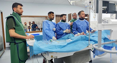 Anjiyo ünitesinde ilk hasta başarıyla tedavi edildi   