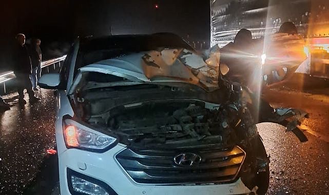 Aşkale’de korkutan kaza: Aracıyla karşı şeride uçtu!