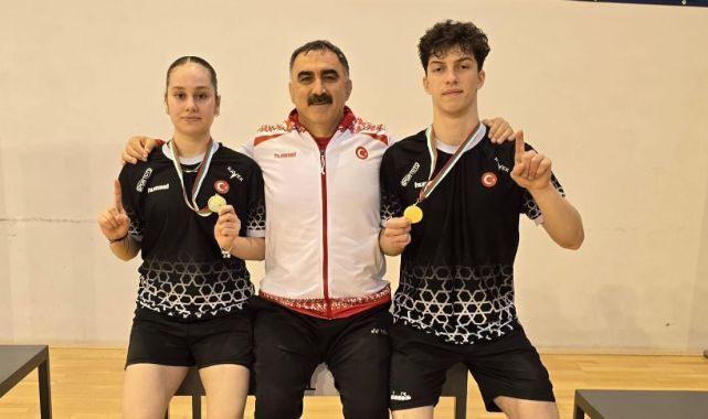 Avrupa’da 3 madalya kazandılar