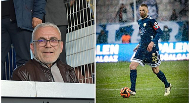 Baba Yumlu tribünde