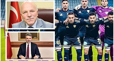 Vali Baruş ve Başkan Sekmen'den Erzurumspor'a tebrik mesajı