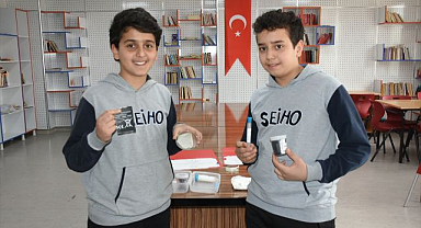 Batarya yangınlarına gençlerden çözüm